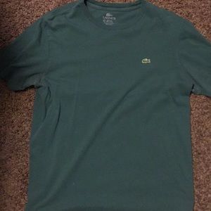 Green Lacoste Tee